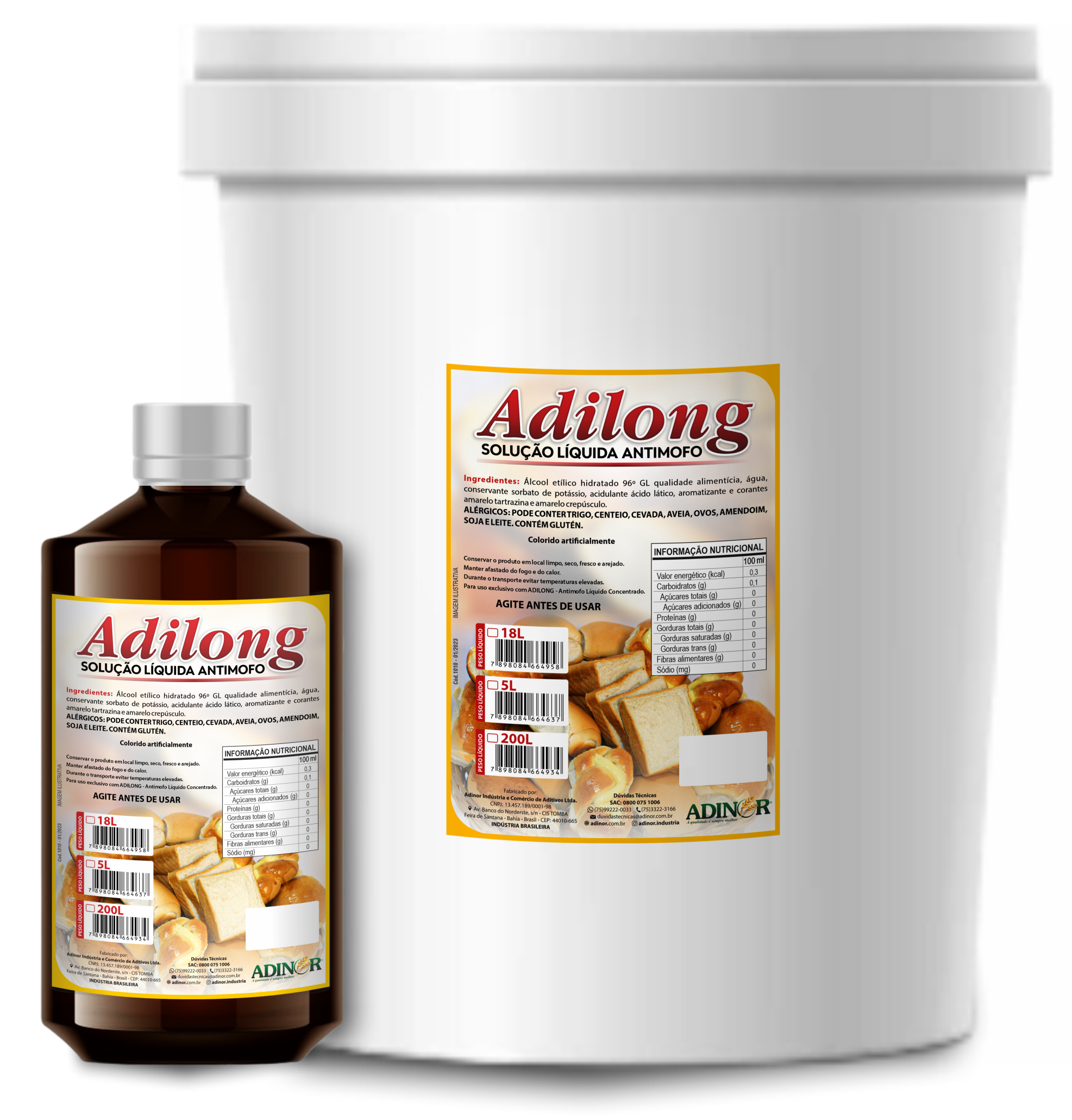 Adilong - Antimofo Líquido Concentrado