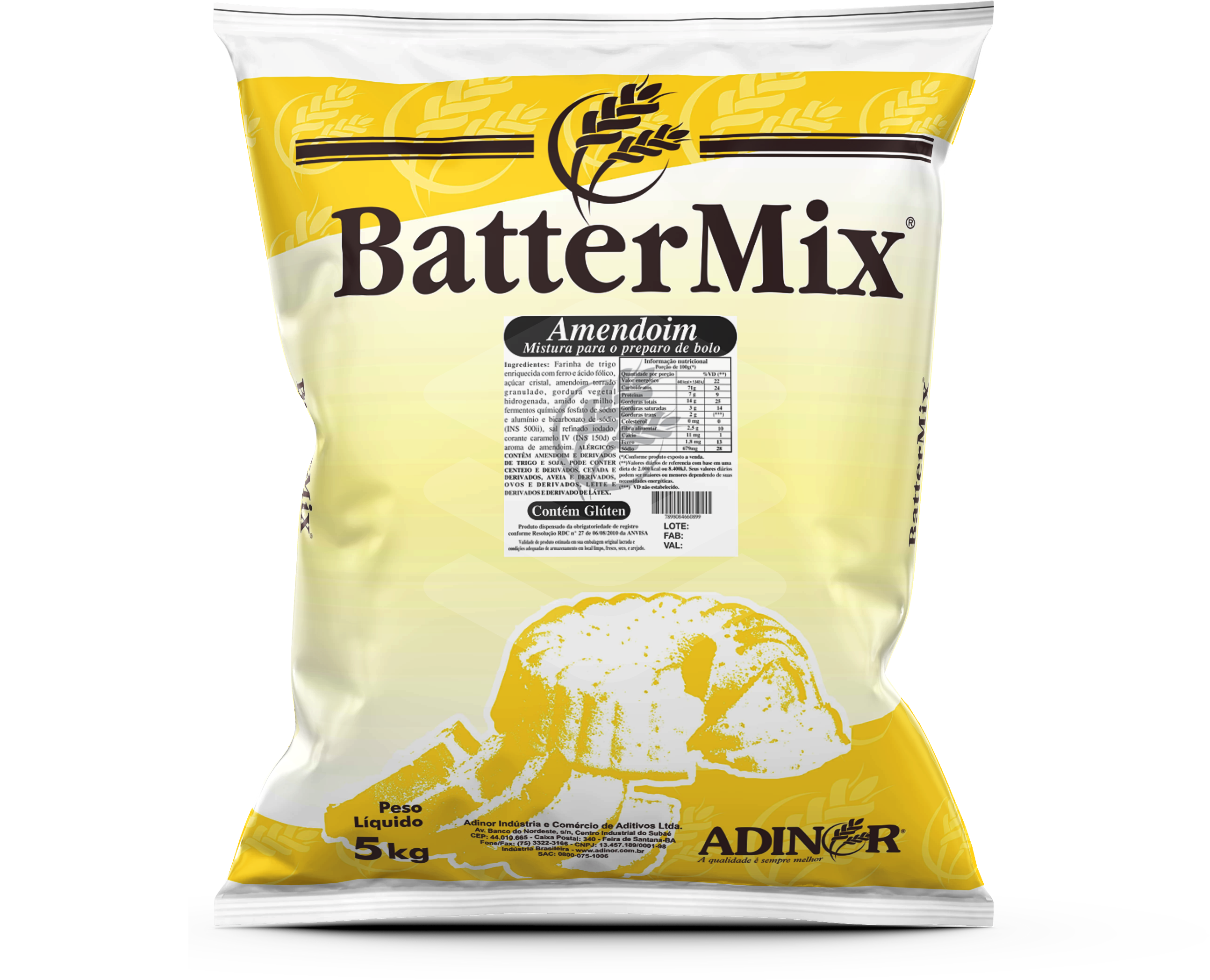 Battermix Amendoim