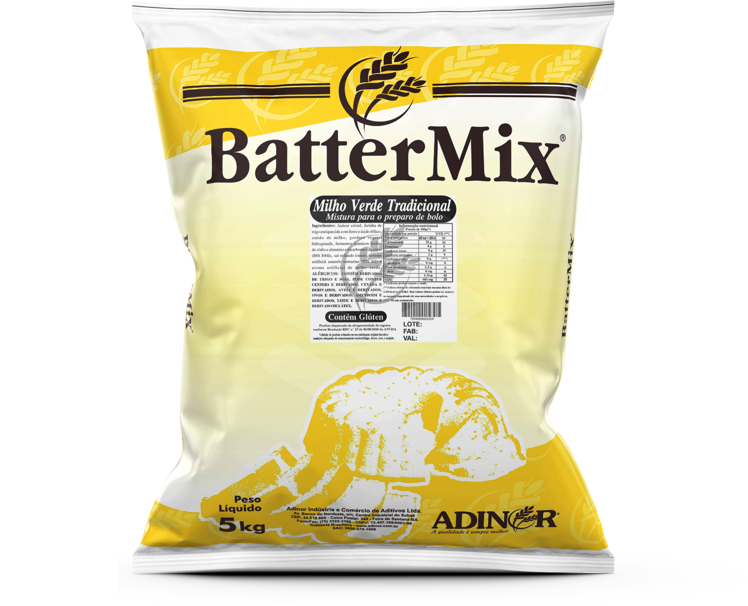 Battermix Milho Verde Tradicional